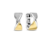 Earrings Ti Sento Milano Woman in Silver Cubic Zirconia 78036ZY